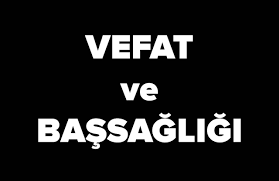 İlçe Milli Eğitim Müdürü Artar’ın babası vefat etti