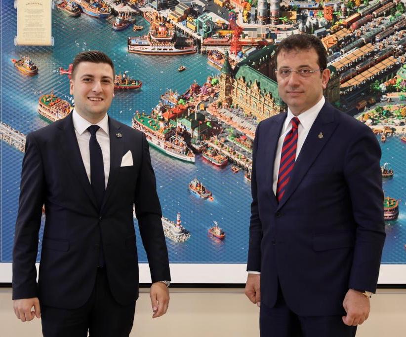 Esen, İmamoğlu ile bir araya geldi
