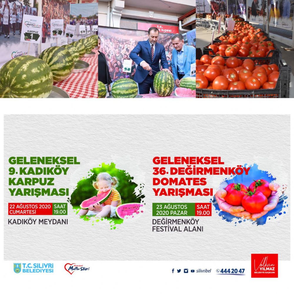 Hafta sonu karpuz ve domatesler yarışacak