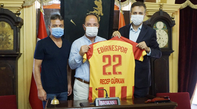 Gürkan’dan Edirnespor’a tam destek