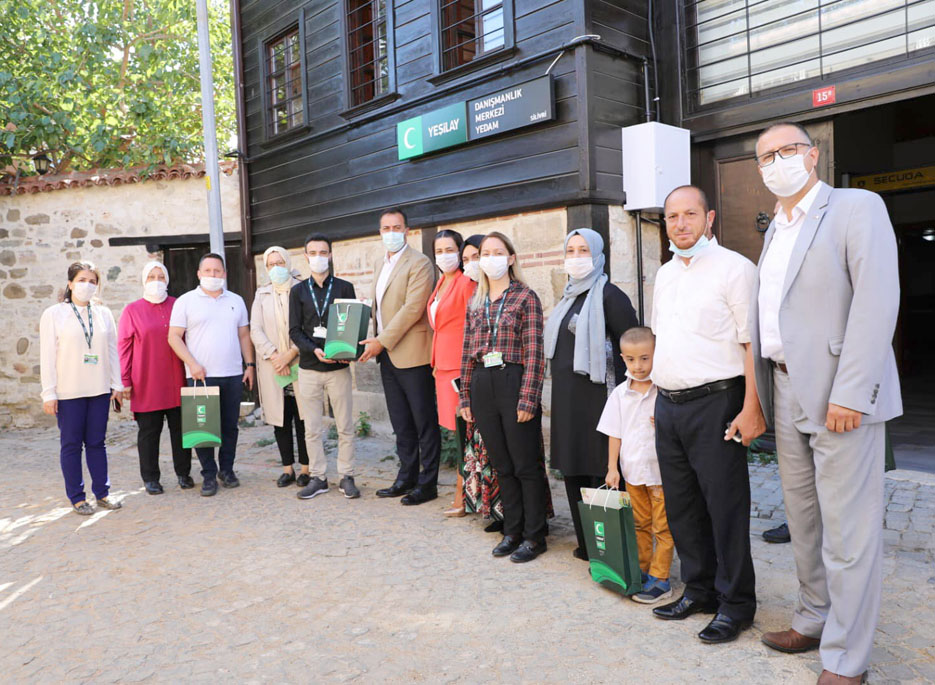 Başkan Yılmaz, Silivri Yeşilay Danışmanlık Merkezini ziyaret etti