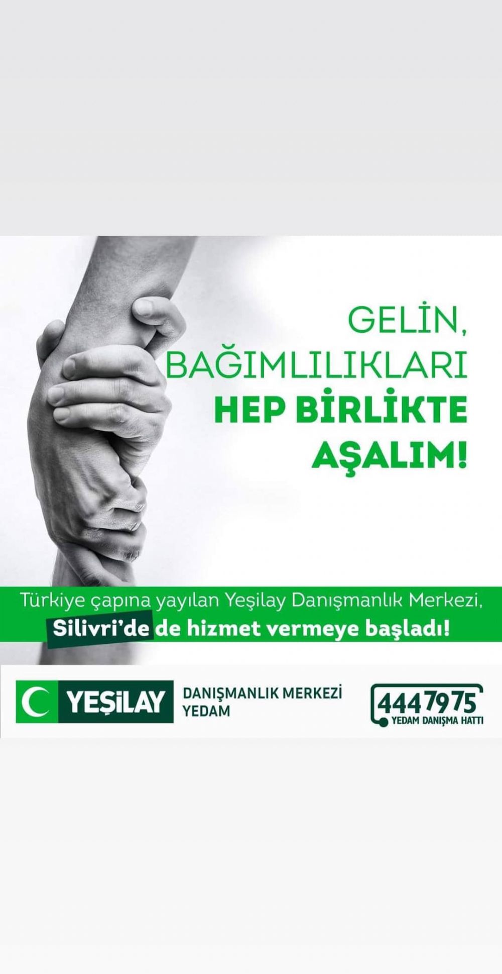 Yeşilay Danışmanlık Merkezi’nden Silivri’de ücretsiz danışmanlık desteği