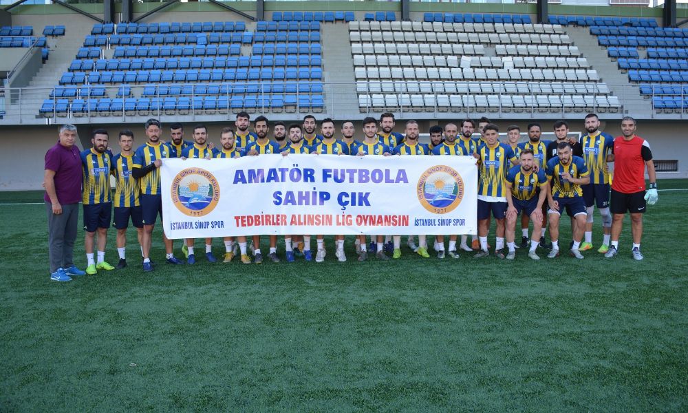 İstanbul Sinopspor'dan amatör futbolculara destek