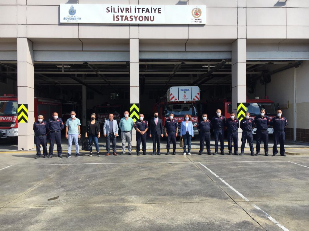 CHP Silivri’den itfaiyecilere ziyaret