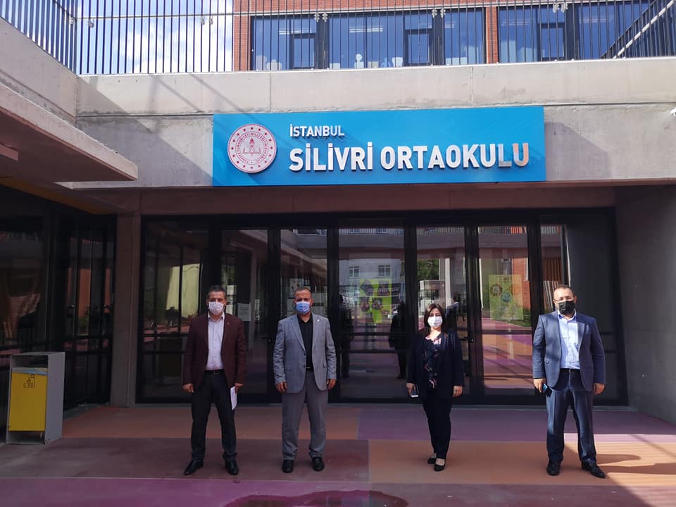 EBS İstanbul Şube Başkanı Sabaz'dan yeni okul ziyaretleri