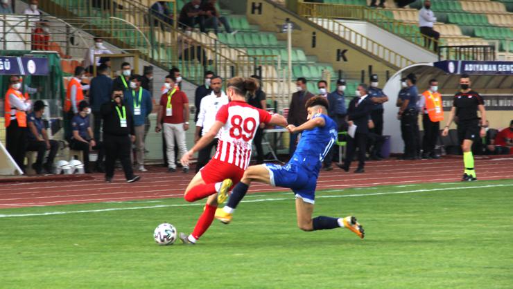 Gergin maçı Adıyaman kazandı 1-0