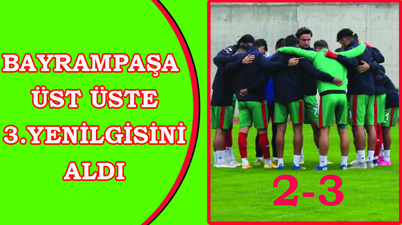 Paşa yenilgiyi seriye bağladı: 2-3