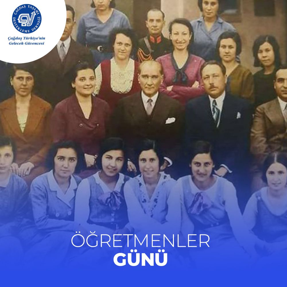 ÇYDD’den 24 Kasım Öğretmenler Günü özel paylaşım