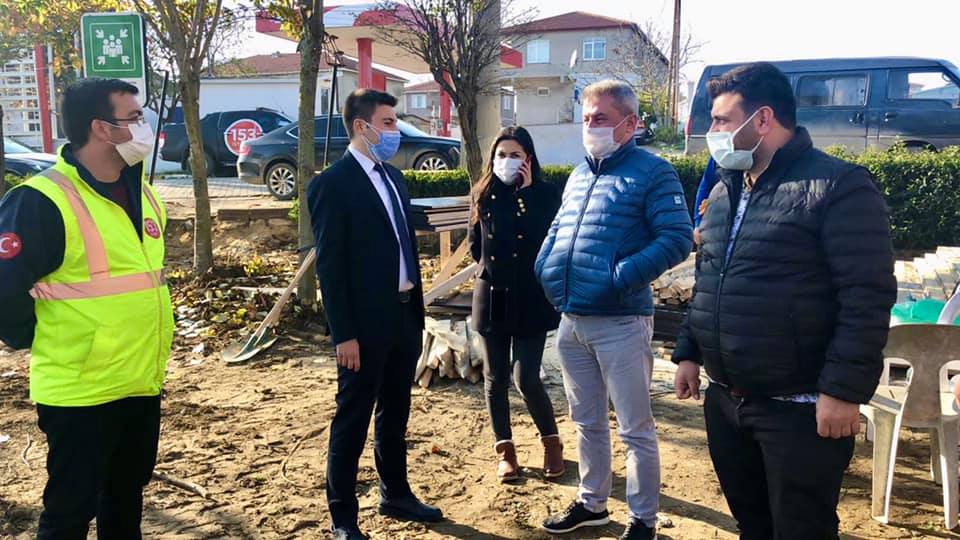 CHP İlçe Başkanı Esen, Kadıköy Parkı’nı ziyaret etti
