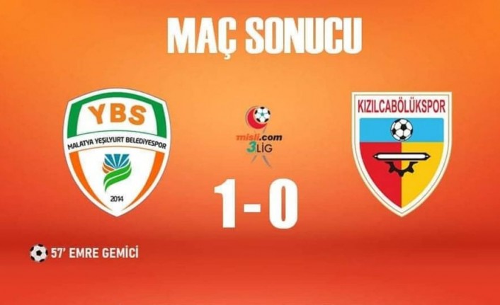 Malatya emin adımlarla 1-0