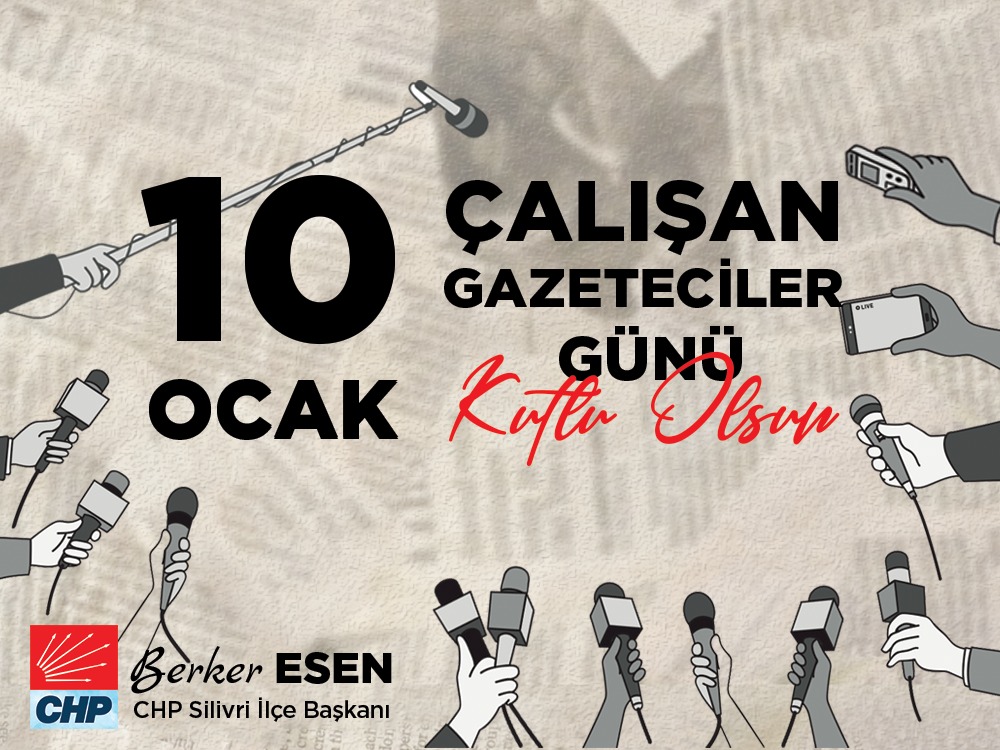 Berker Esen: Gazeteciler özgürlüğünü yitirirken demokrasi kayıp veriyor