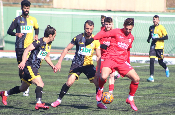 Çatalca'ya yazık oldu: 1-1