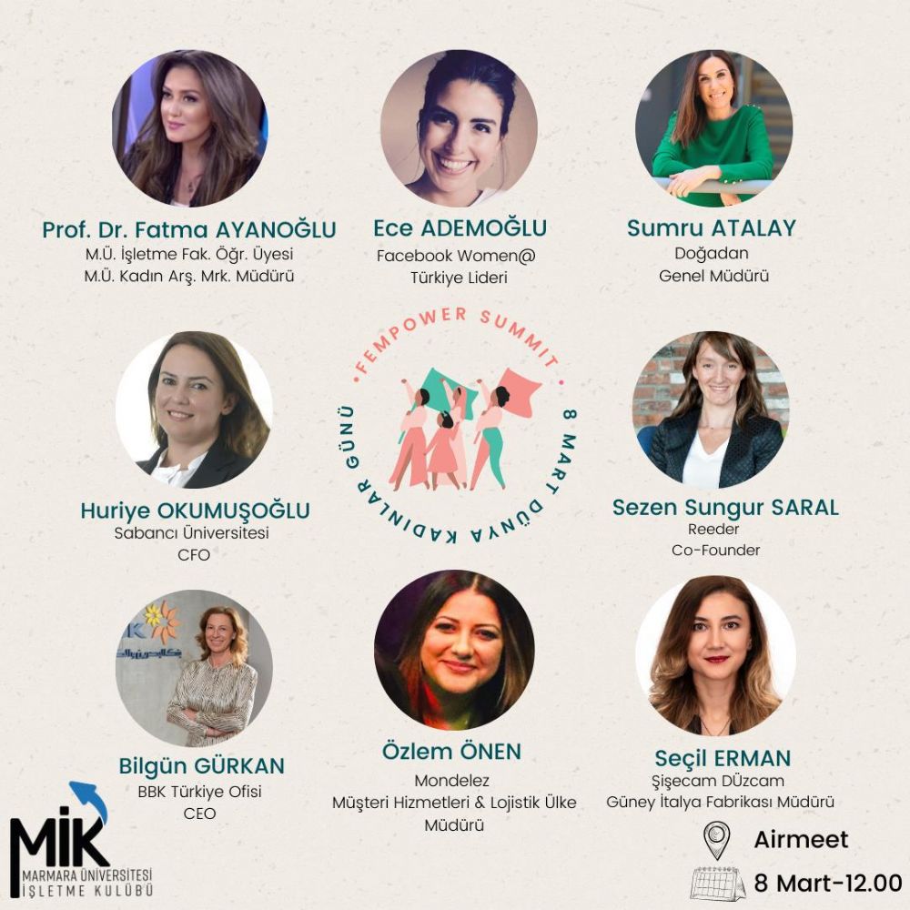 Marmara’da Kadınlar Gününe özel FemPower Summit