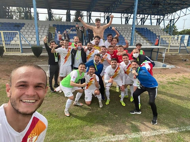 Edirnespor rahat bir nefes aldı 2-1