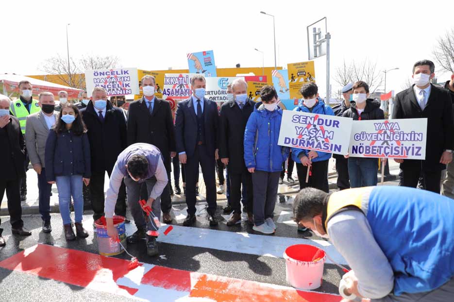 Partal: Trafikte önceliğimiz yayalar