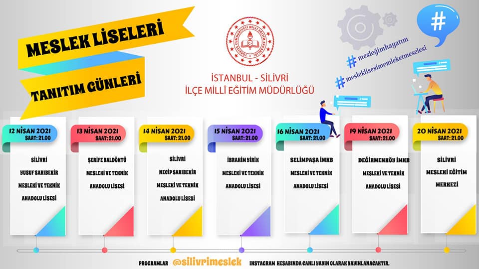 Silivri Meslek Liseleri Tanıtım Günleri başlıyor