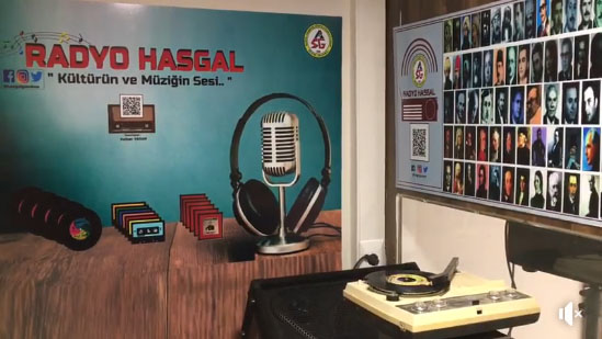 Kültürün ve müziğin sesi Radyo HASGAL yayında