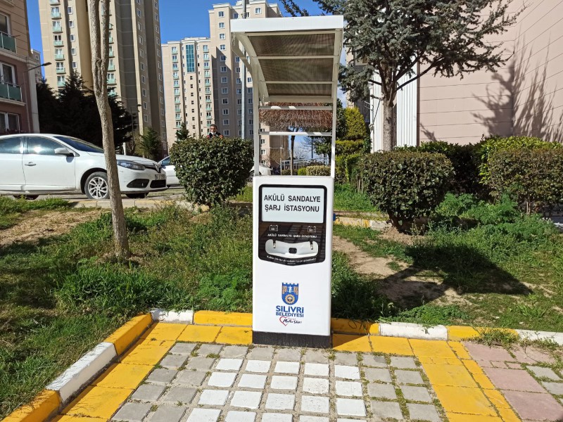 Engelli bireyler için yeni şarj istasyonları