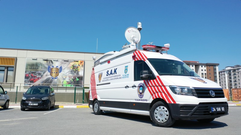 Tam donanımlı arama kurtarma aracı göreve hazır