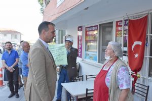 Bayram mesaisini halkın içinde tamamladı