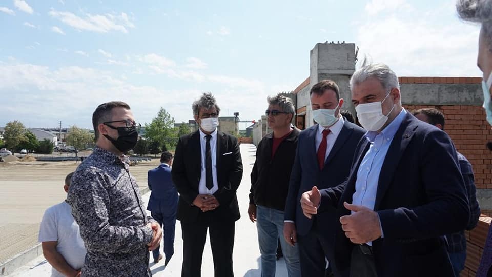 Bozoğlu ve Kabaktepe Değirmenköy Stadı’nı gezdi