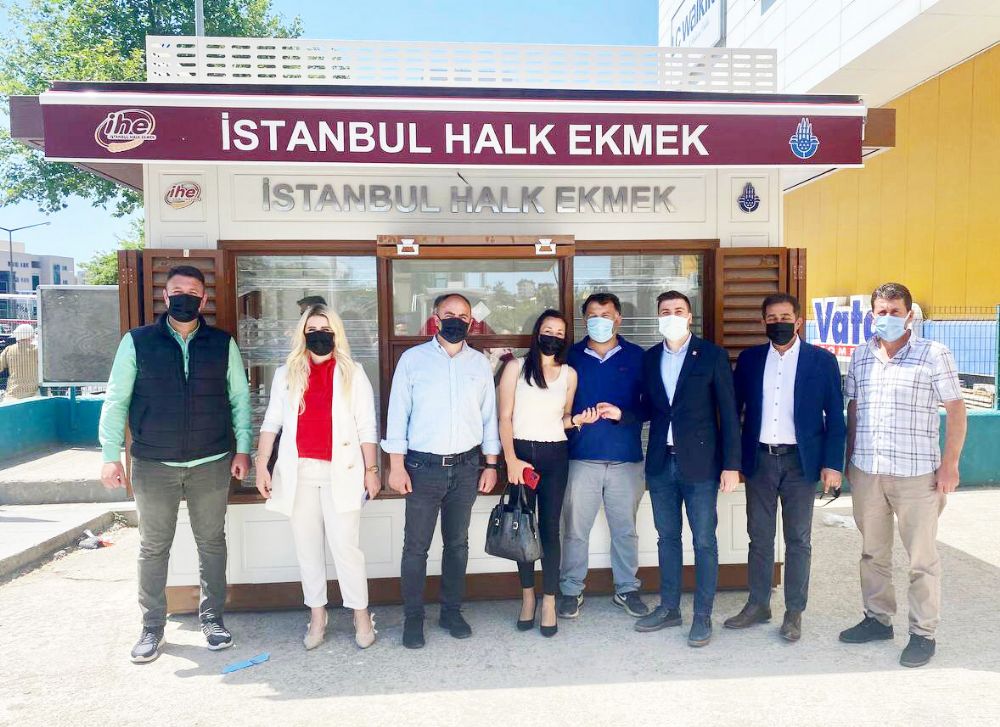 Halk Ekmek Büfeleri yerleştirildi