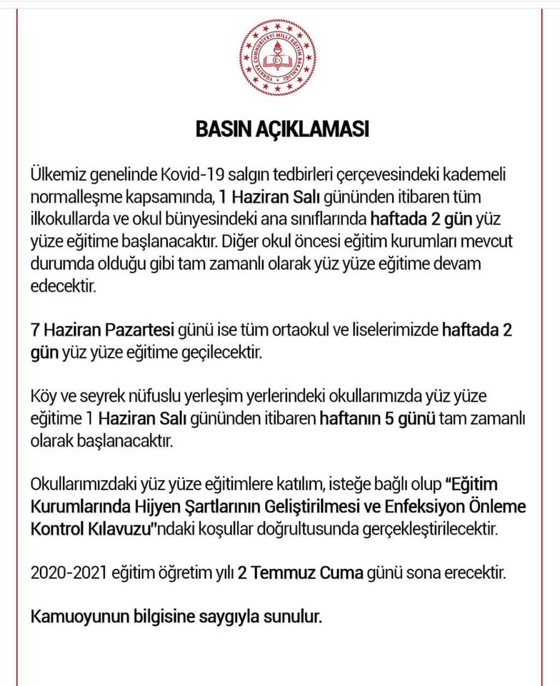 MEB’den açıklama
