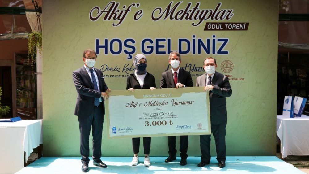 Âkif'e Mektuplar Ödül Töreni gerçekleştirildi