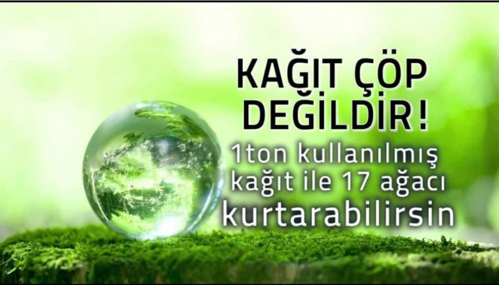 “Ağaçlarımızı kurtaralım”