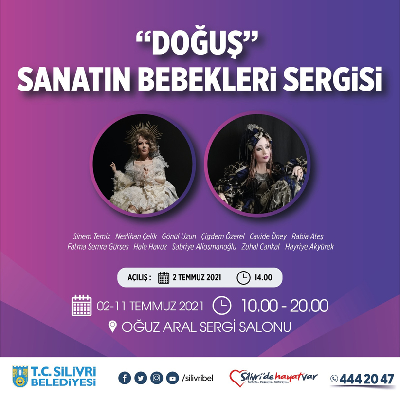 “Doğuş” Sanatın Bebekleri Sergisi