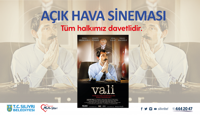 Silivri Belediyesinden açık havada sinema keyfi