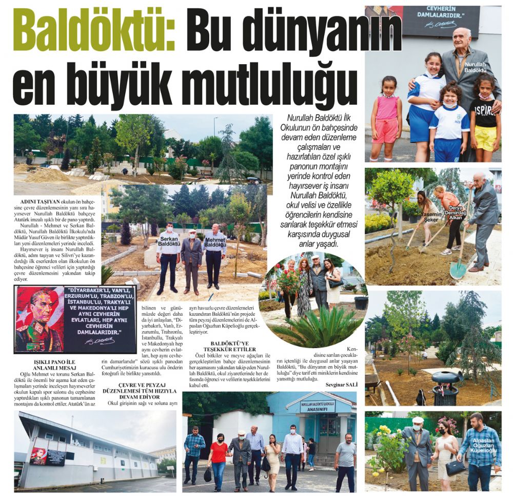 Baldöktü: Bu dünyanın en büyük mutluluğu