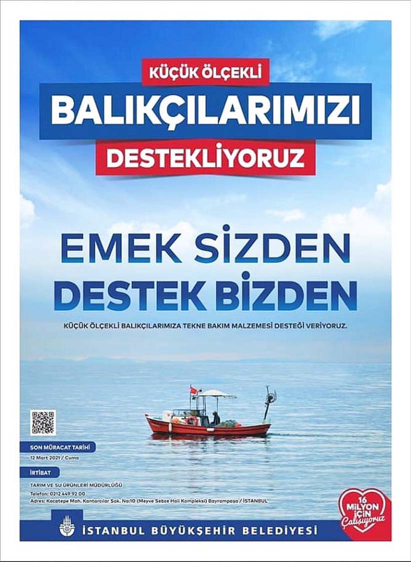 Balıkçılara Malzeme Dağıtım Töreni