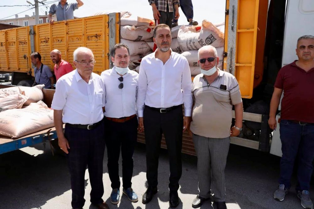 Sayalar’da tohumluk arpa coşkusu yaşandı