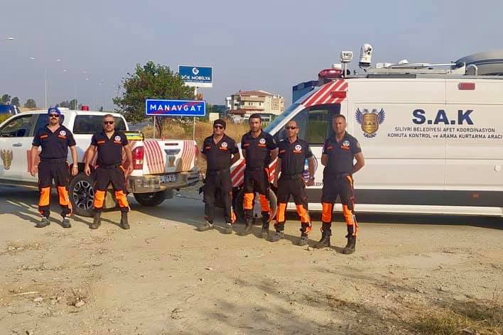 Afet ekibimiz, yangın söndürme çalışmalarına Milas’ta devam edecek