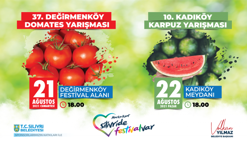 Domates ve Karpuz Festivali bu hafta sonu