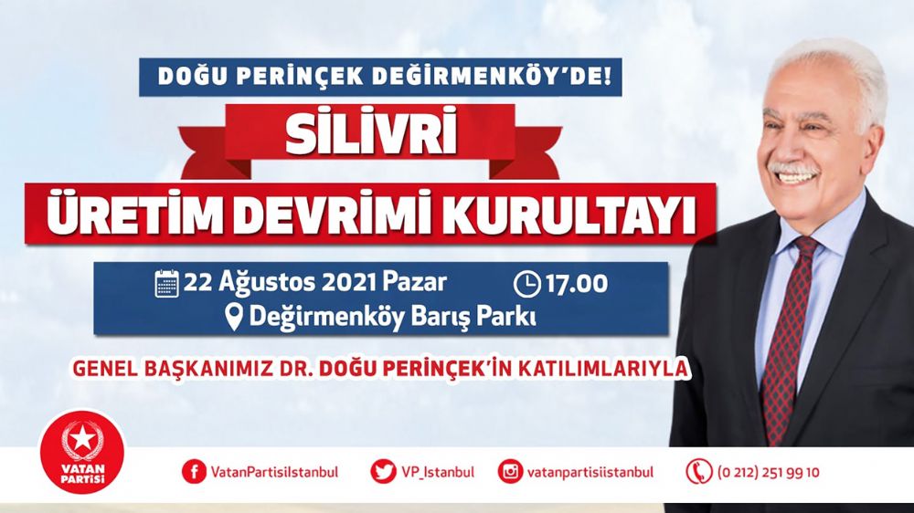 Doğu Perinçek Değirmenköy'e geliyor