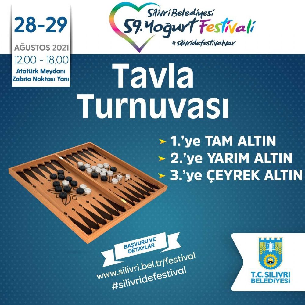 Tavla Turnuvası düzenlenecek