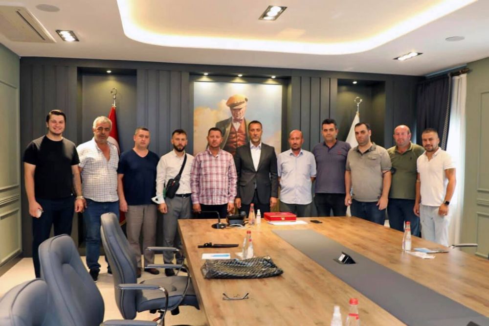 Avcılar ilk protokol ziyaretlerini Başkan Bey’e gerçekleştirdi