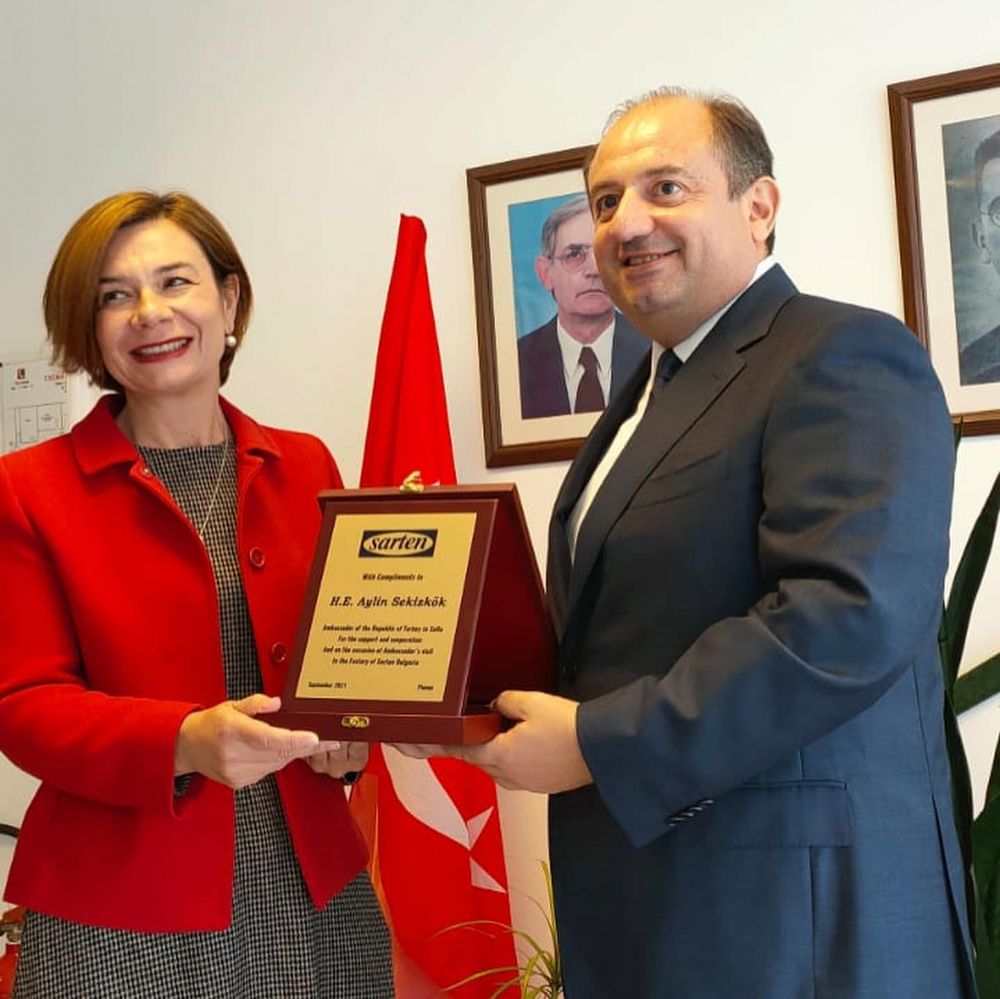 SARTEN Bulgaristan’da Türkiye Büyükelçisini misafir etti