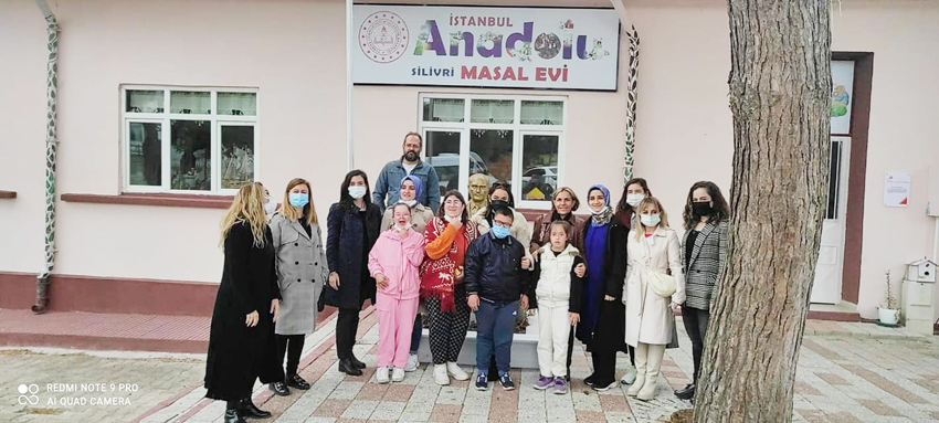 Silivri Anadolu Masal Evi’nde etkinliklerine katıldılar