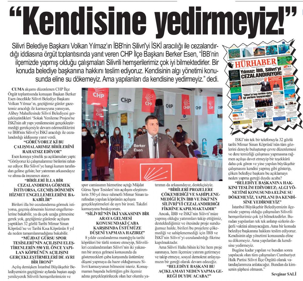 “Kendisine yedirmeyiz!”