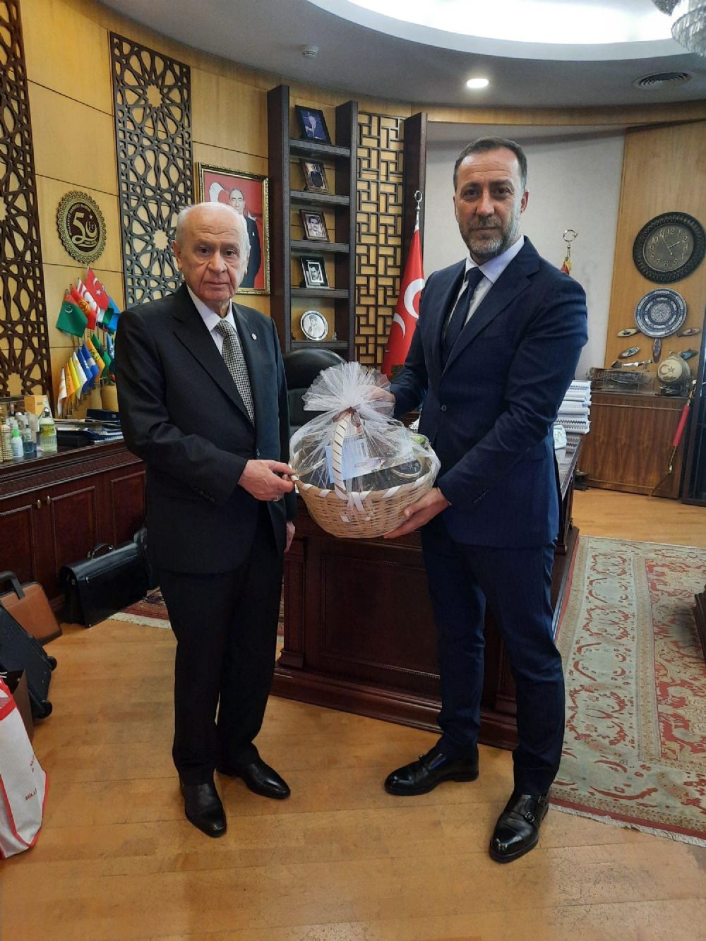 Yılmaz, MHP Genel Başkanı Bahçeli’yi ziyaret etti