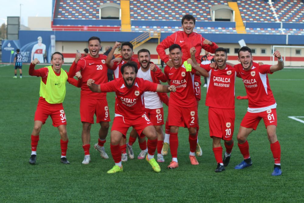 Çatalcaspor’dan milyonluk takıma futbol dersi 1-0