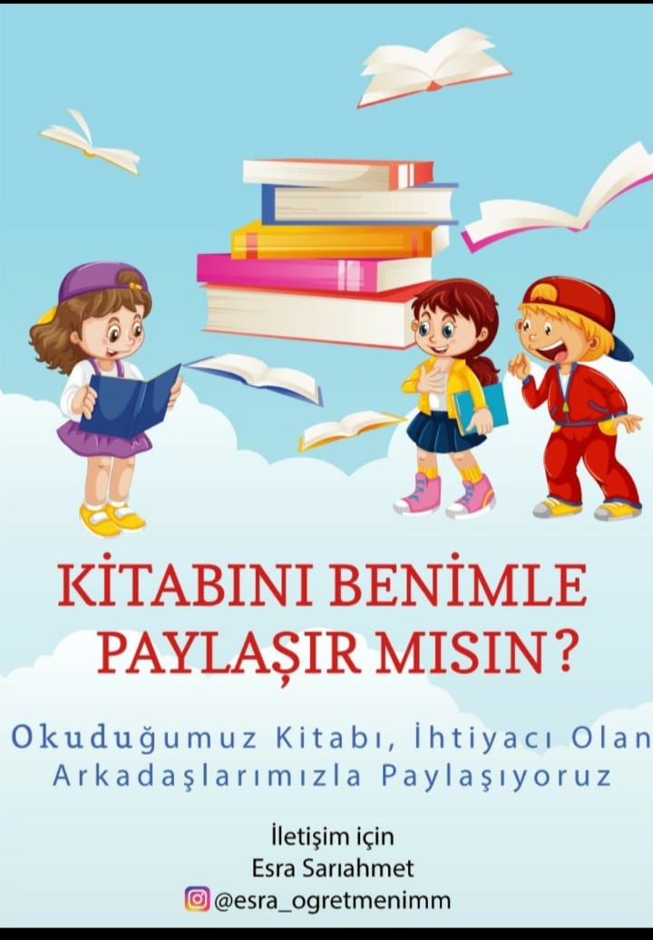 Kitabını benimle paylaşır mısın?