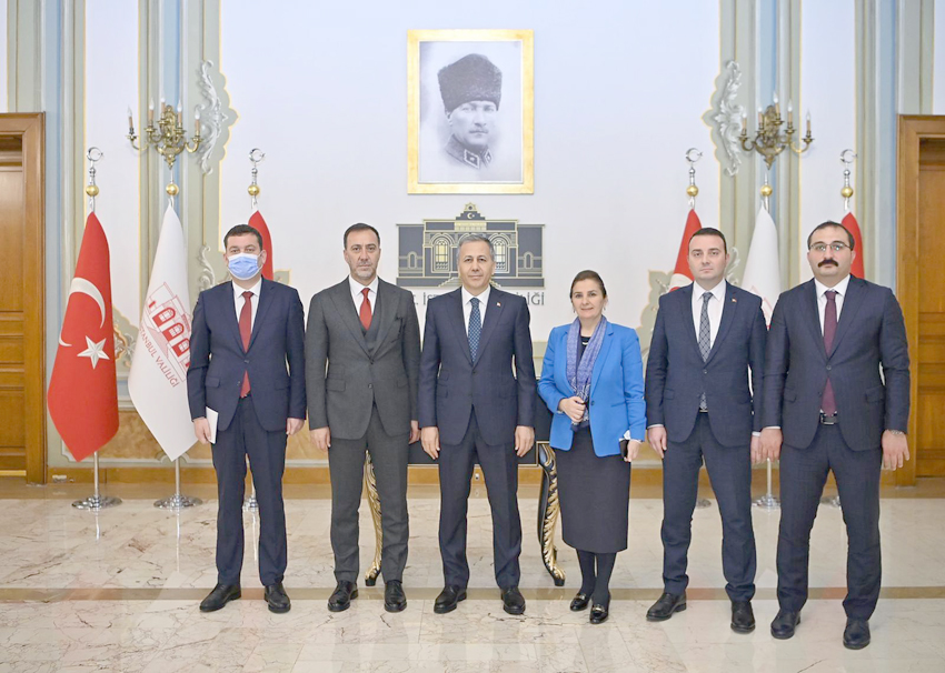 Yerlikaya ile istişare toplantısı