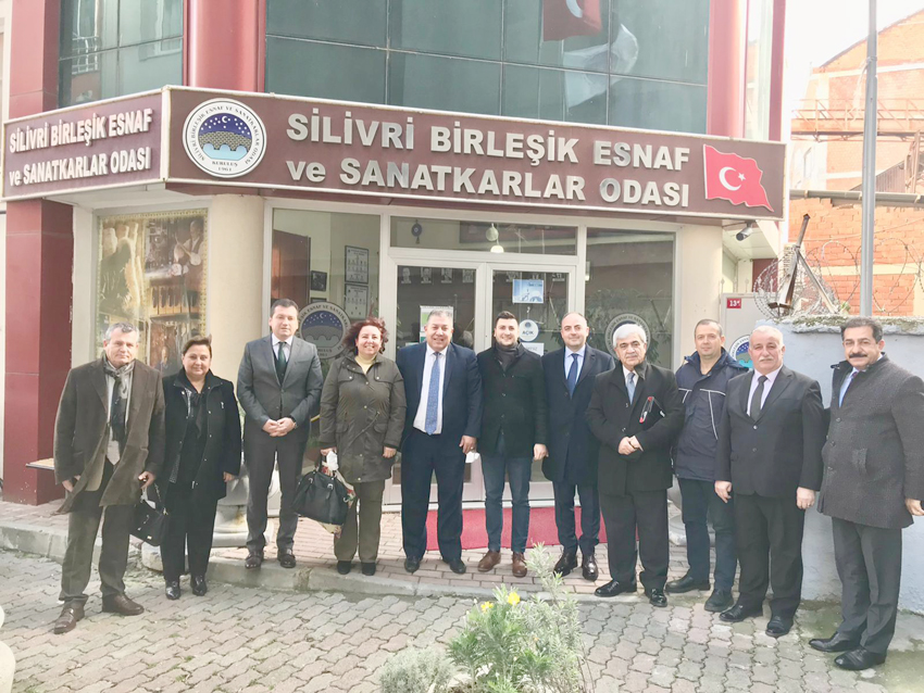 CHP’liler esnafın gündemini değerlendirdiler