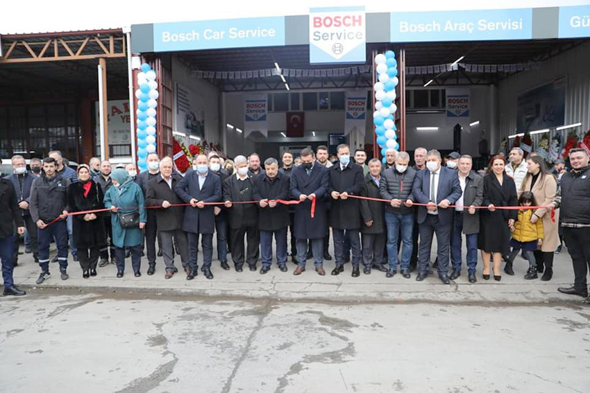 Güven İş Bosch Car Servis’i açıldı