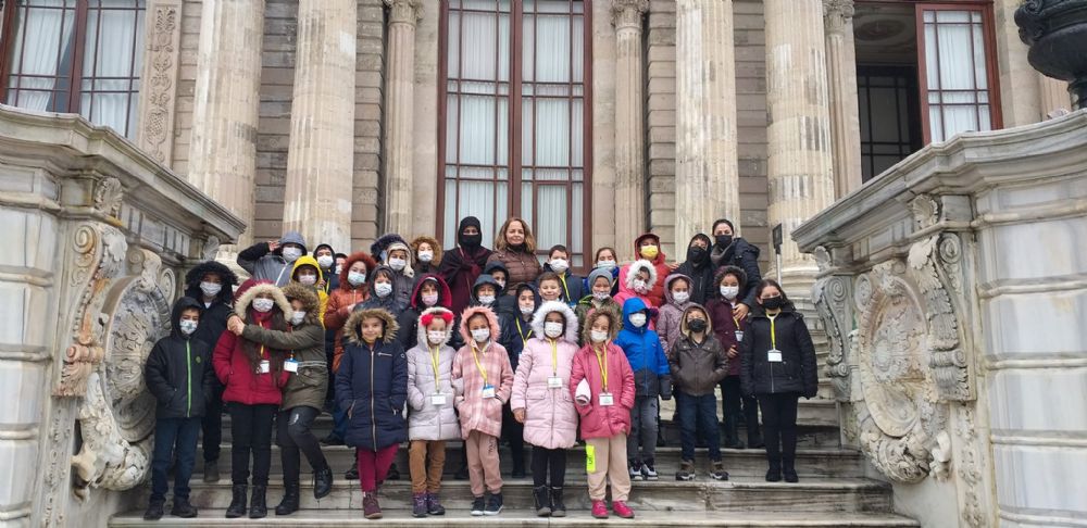 Gazi İlkokulu öğrencileri İstanbul gezisine katıldı
