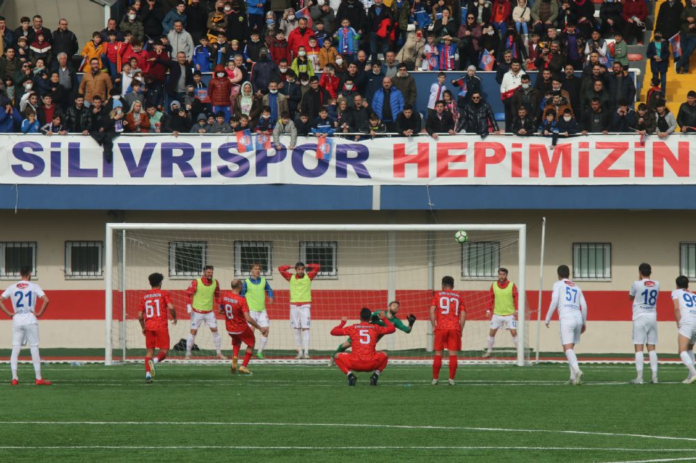 Silivri ve Devrek mücadelesi nefesleri kesti 1-1